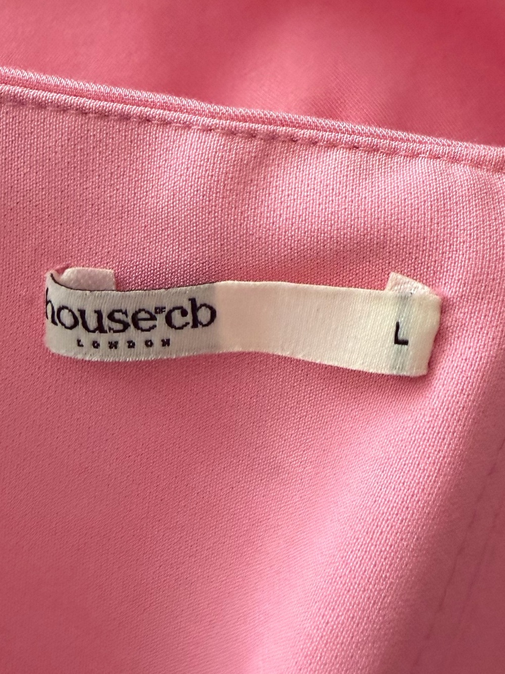 House of CB LEONIDA French Pink Corset Mini Dress Size Large - Picture 6 of 7